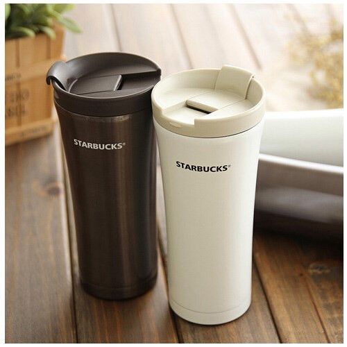 Термос кружка Starbucks Smart Cup White 400 ml, термо кружка старбакс, Термос-чашка