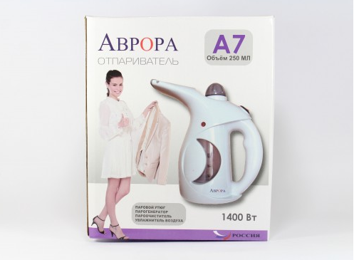 Вертикальный отпариватель ручной "Аврора А7", парогенератор, пароочиститель, увлажнитель воздуха
