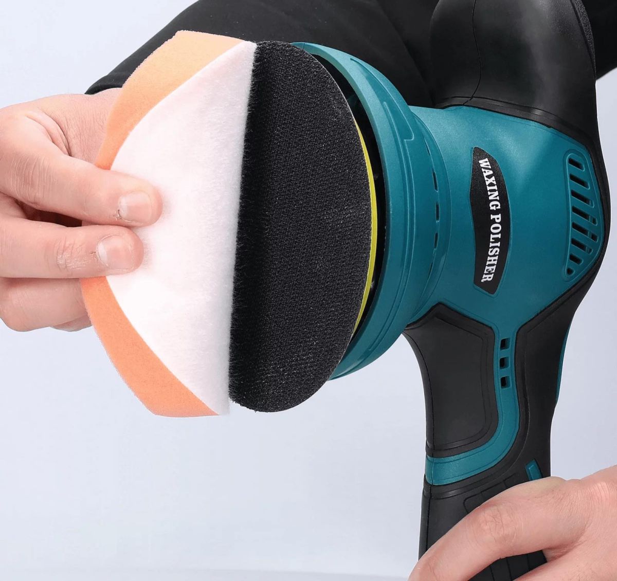 Беспроводная аккумуляторная полировочная машинка Makita 12V D600 с насадками 1250 Вт, Шлифовальная машина с двумя аккумуляторами