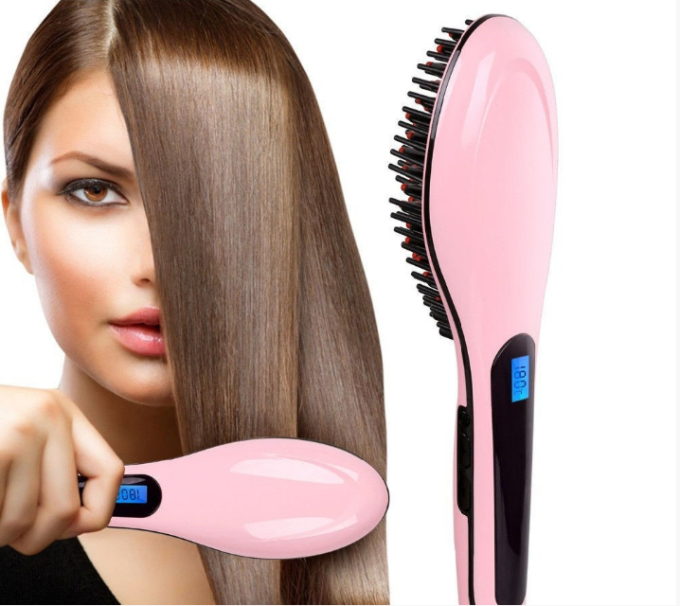 Расческа-выпрямитель Fast Hair Straightener HQT-906