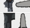 Аккумуляторная цепная Мини пила Chainsaw 48V в кейсе, Ручная электропила, Мини пила для обрезки деревьев