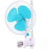 Переносной портативный вентилятор с прищепкой Vivosun HY-180 20W, мини-вентилятор 6 дюймов 2 скорости