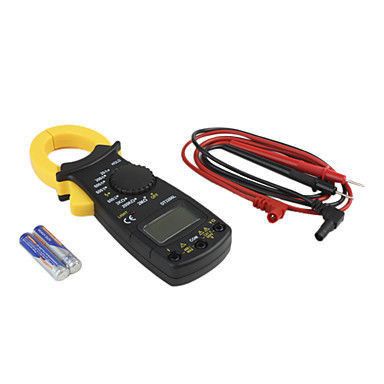 Токоизмерительные клещи dt-3266l, защита от перегрузки, функция hold, жк-дисплей, мультиметр цифровой, 2хааа
