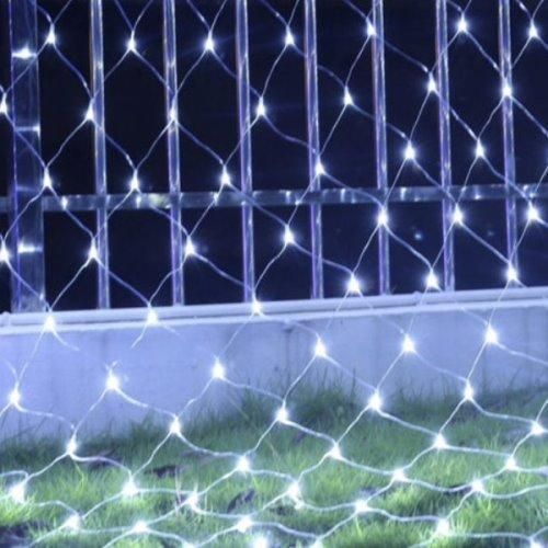 Светодиодная LED гирлянда сетка Xmas 120P NET WW 1.5M1.5M белая