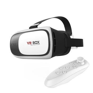 Очки виртуальной реальности VR BOX 2.0 с пультом, шлем виртуальной реальности 3D