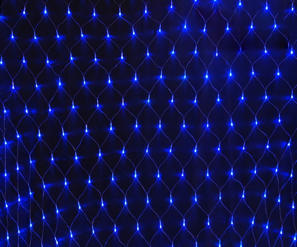 Светодиодная гирлянда Сетка Синяя 1.5x1.5 м 120 диодов Xmas LED 120P NET