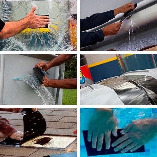 Лента Flex Tape прочная водонепроницаемая клейкая лента