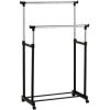 Телескопическая стойка вешалка для одежды Double Pole Clothes Horse 172 см
