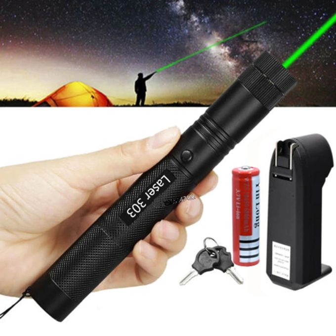 Лазерная указка зеленый лазер Green Laser YL-303 1000мВт 532nm аккумуляторный