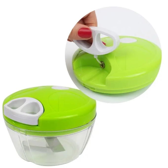 Механический многофункциональный мини-блендер Easy Spin Cutter кухонный ручной измельчитель