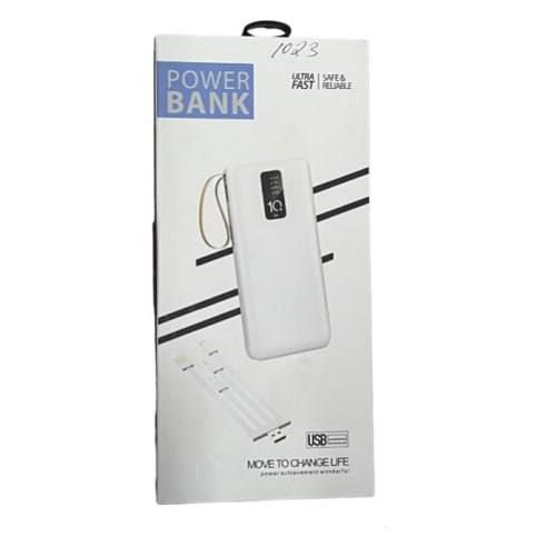 Power Bank 10000 мАч Ultra Fast 1023, Ультра быстрый Повербанк на 10000 мАч с быстрой зарядкой USB, Micro USB, Type-C, Lightning