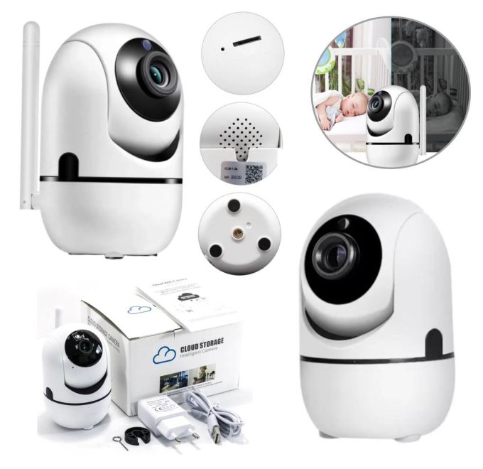 Беспроводная Универсальная Камера CAMERA IP Y13G 1mp Распознование лиц  DVR комнатная,Цифровая Поворотна IP камера видеонаблюдения Видеоняня , утонченная и компактная Wi Fi камера для дома офиса