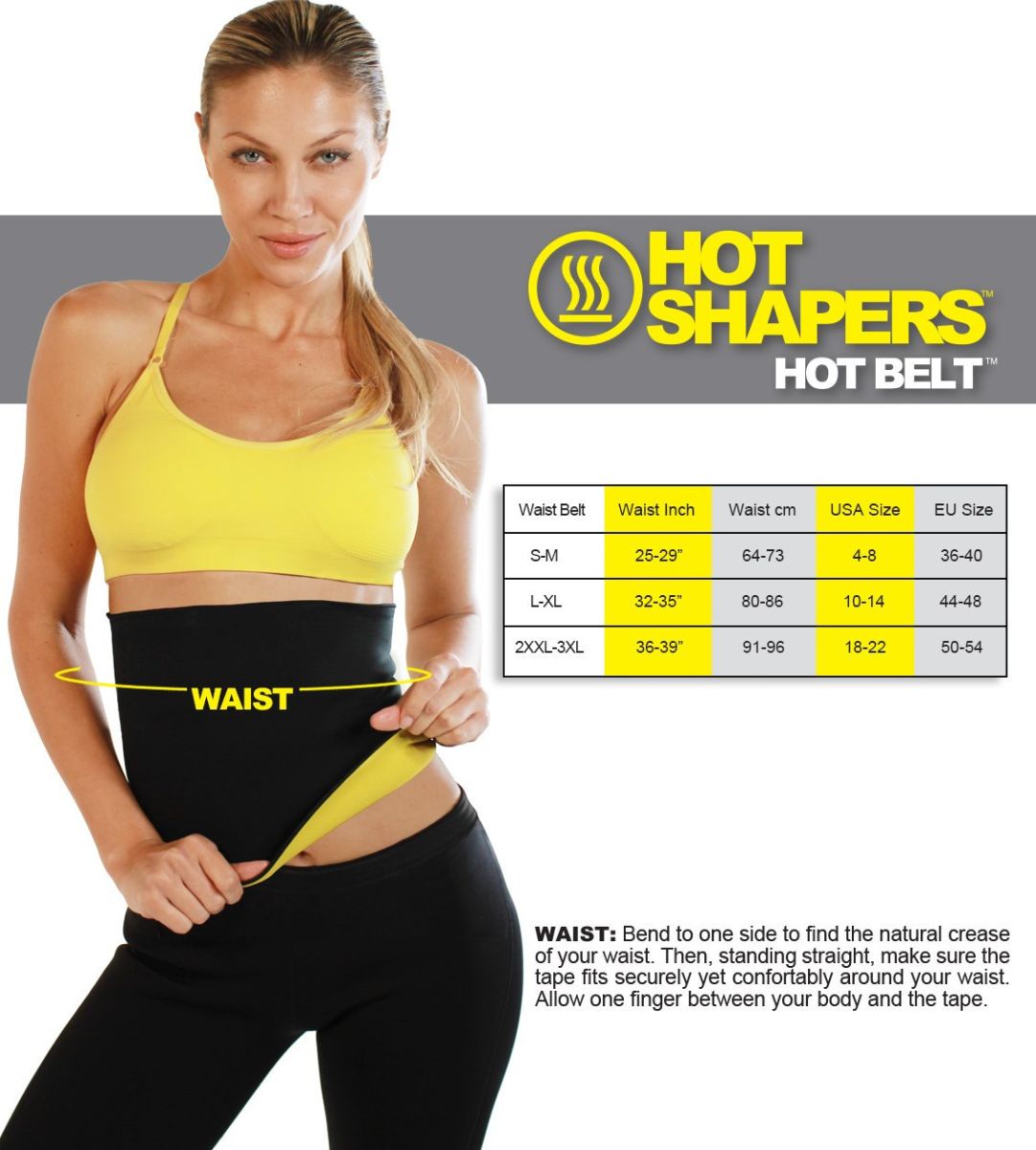 HOT SHAPERS BELT Пояс для похудения