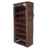 Тканевый органайзер шкаф для хранения обуви Shoe Cabinet 6110 160х60х30 см, Обувной складной стелаж