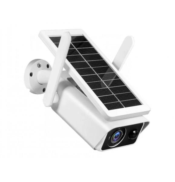 Уличная WIFI камера ABQ-Q1 Solar беспроводная автономная, аккумуляторная цветная