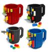 Кружка в стиле лего 350ml Чашка-конструктор Lego