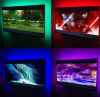Cветодиодная лента LED с пультом 5050 RGB 2 м от USB, Фоновая RGB подсветка для телевизора, светодиодная лента от Power Bank