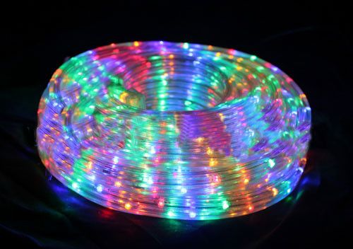 Светодиодный дюралайт LED 20м с контроллером мульти. Светодиодный шланг