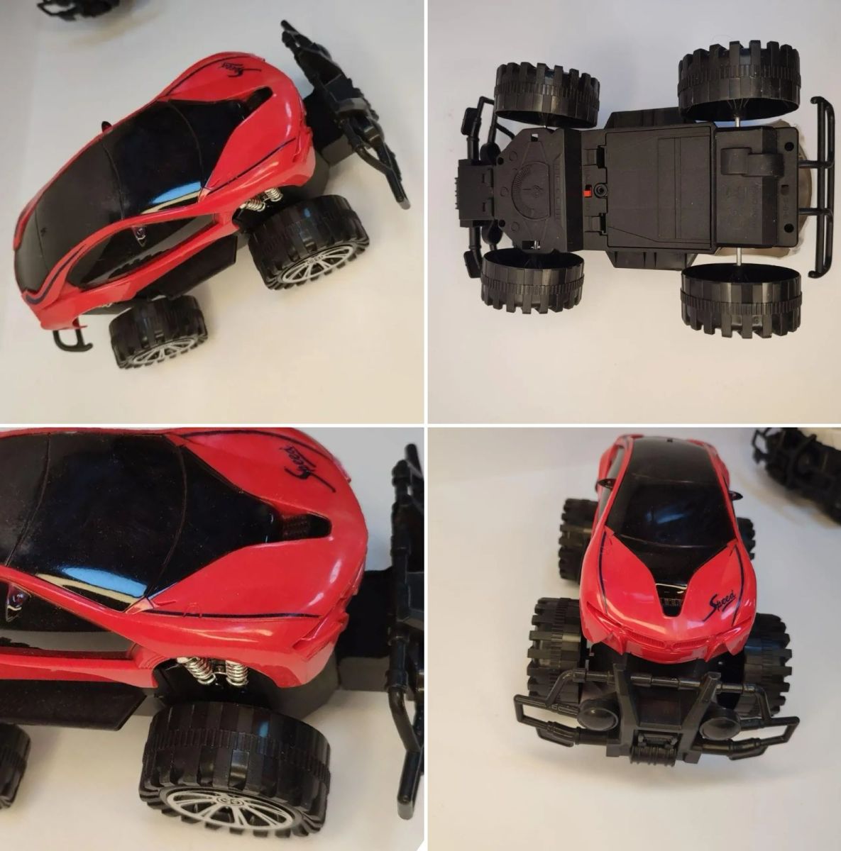 Надежный и яркий универсальный Внедорожник на радиоуправлении speed racing model 1:20 красный, Радиоуправляемая противоударная умная супер скоростная быстрая машинка игрушка