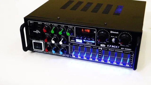 Усилитель мощности звука UKC AV-326BT, Интегральный усилитель, стерео усилитель