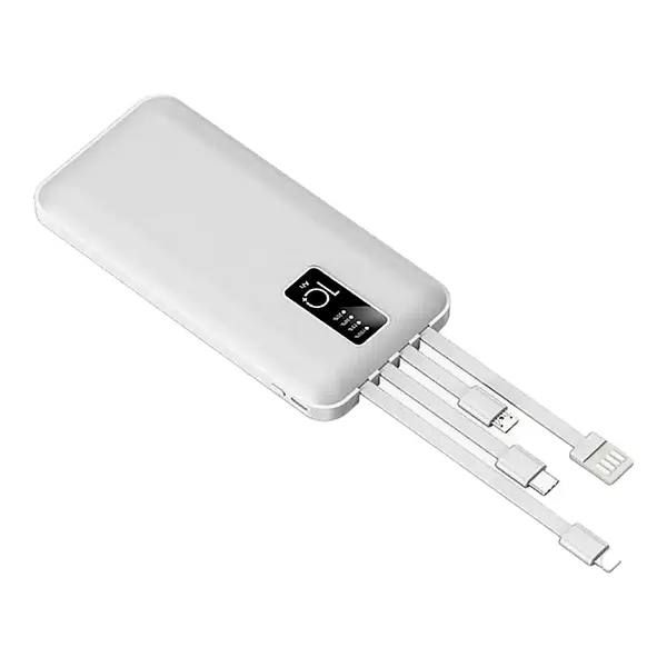 Power Bank 10000 мАч Ultra Fast 1023, Ультра быстрый Повербанк на 10000 мАч с быстрой зарядкой USB, Micro USB, Type-C, Lightning