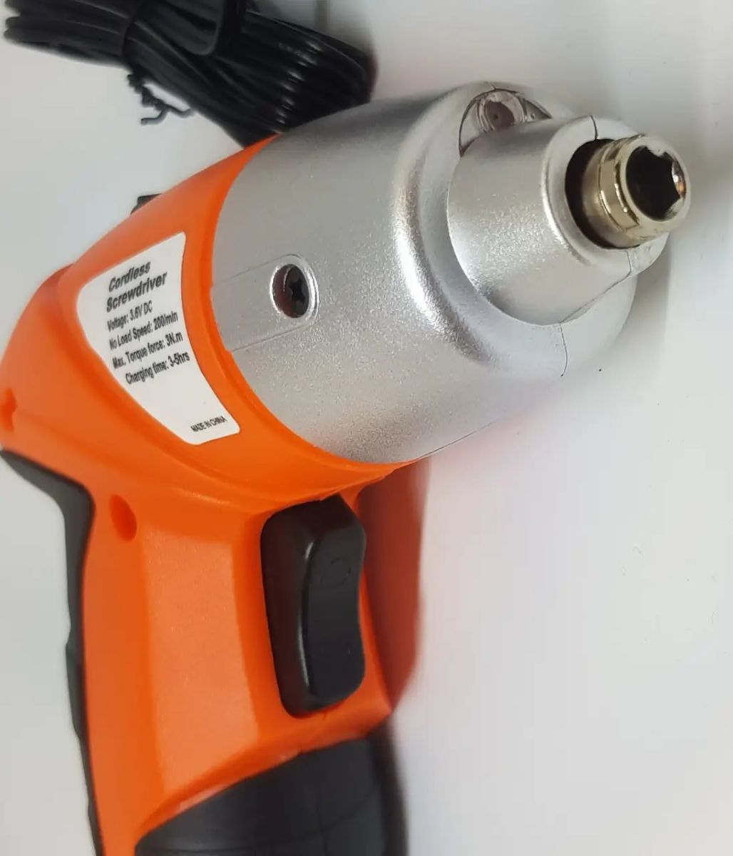 Электроотвертка аккумуляторная Tuoye Tools Cordless Screw с 4 насадками, отвертка с битами, мини-шуруповерт