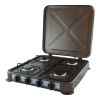 Настольный газовый таганок плита Domotec MS 6604 на 4 конфорки