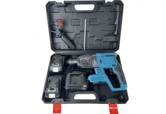 Дрель-перфоратор Bosch GB-1135-6 на 2 аккумулятора в чемодане, Аккумуляторный бесщеточный перфоратор 4000 уд/мин 1100 об/мин