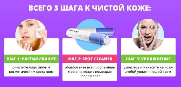 Вакуумный очиститель пор лица Spot Cleaner, Pore Cleaner