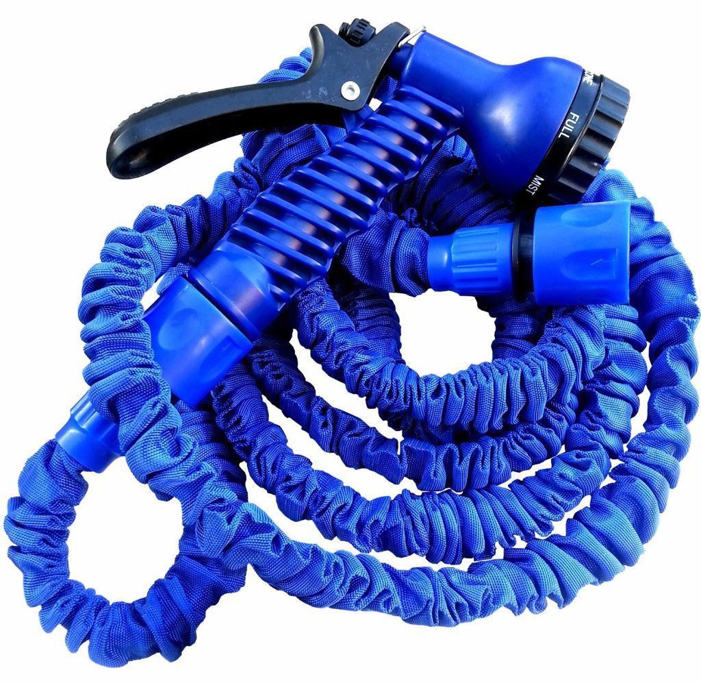 Саморастягивающийся поливочный шланг X HOSE 7.5 М. Поливочный шланг HOSE 25FT