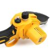 Аккумуляторная мини Пила DeWalt 8" DCM160N 24V 4AH шина 20 см, сучкорез Девольт для резки веток, обрезки деревьев и кустарников