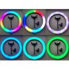 Кольцевая лампа Led MJ 300 RGB 30 см, Селфи-лампа, селфи кольцо