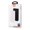 Портативный компактный переносной Power Bank WUW Y100 20000 mAh PD 22.5W, универсальный внешний аккумулятор с быстрой зарядкой Quick Charge 3.0, павербанк с цифровым LED-индикаторм уровня заряда, Двойной USB
