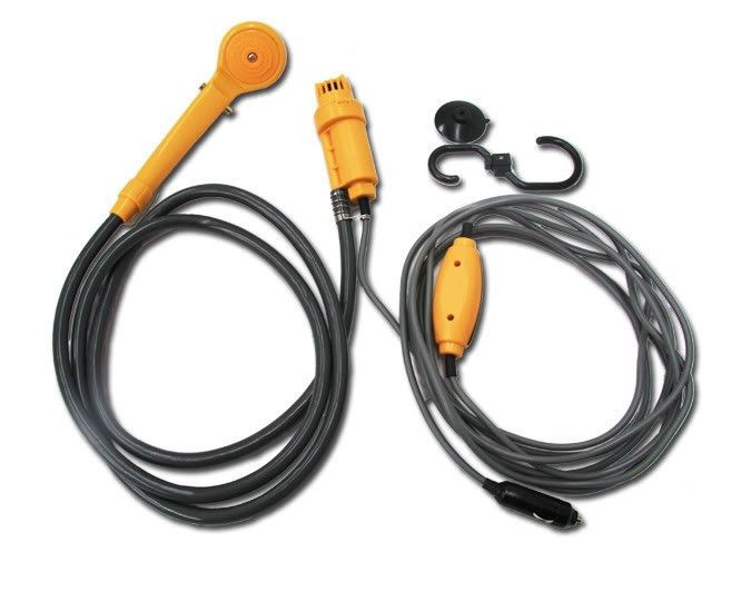 Портативный автомобильный душ 5 в 1 automobile shower set, авто душ от прикуривателя