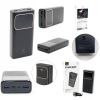 Power bank LENYES PX288D 20000mAh 22.5W+QC3.0+PD(реальная емкость), Портативное зарядное устройство с дисплеем, универсальная внешняя аккумуляторная батарея с быстрой зарядкой Quick Charging, павербанк для зарядки