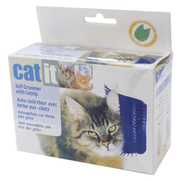 Щетка-чесалка для кошек Catit Self Groomer, Щетка для вычесывания кошек, игрушка для кошек