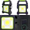 Переносной кемпинговый LED фонарь на солнечной батарее аккумуляторный VHG JY-258B с повербанком, Solar USB power bank