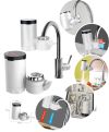Проточный водонагреватель на кран с экраном Heating Faucet Delimano FT-005 электрический 3000 Вт, мгновенный нагрева воды