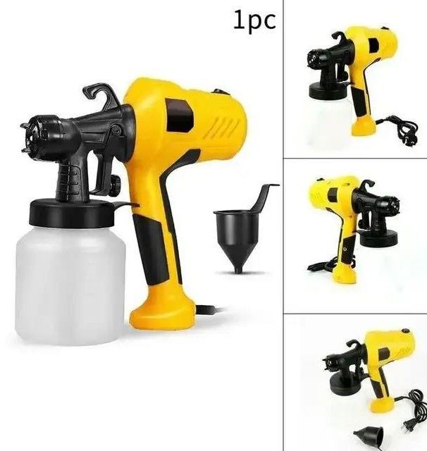 Краскопульт электрический Electric Paint Sprayer 500W, 800мл, Краскораспылитель электрический, Распылитель краски, Краскораспылитель ручной