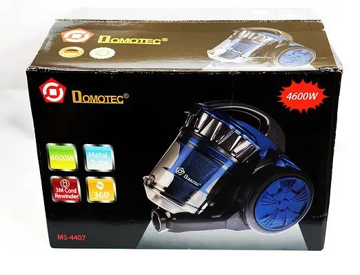 Пылесос контейнерный DOMOTEC MS-4407 4600Вт с регулятором мощности на 3,5 л