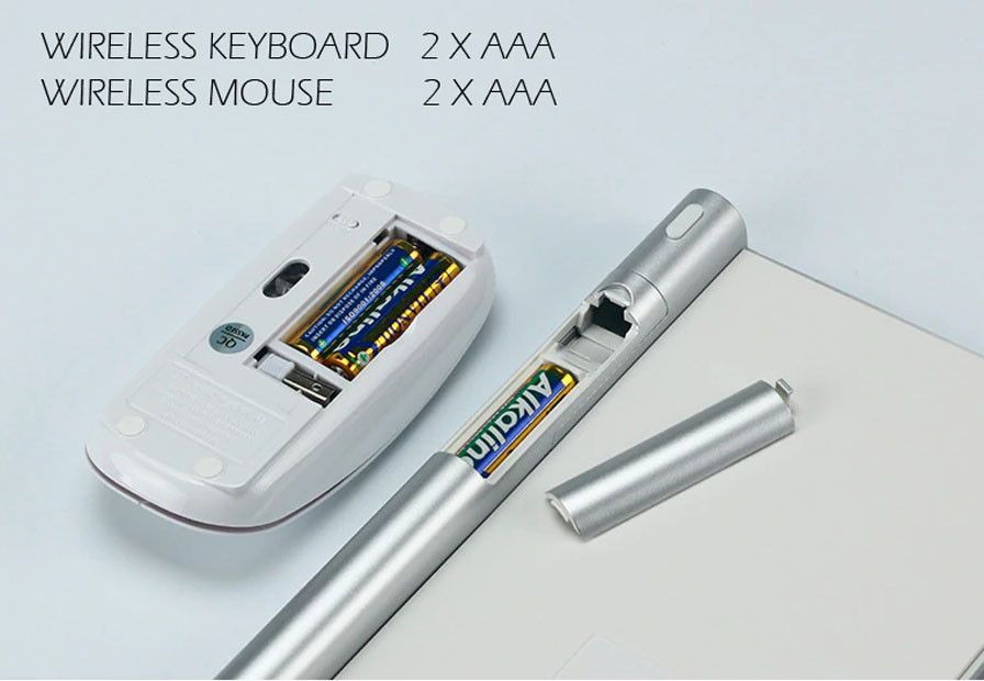 Клавиатура KEYBOARD + Мышка wireless 901