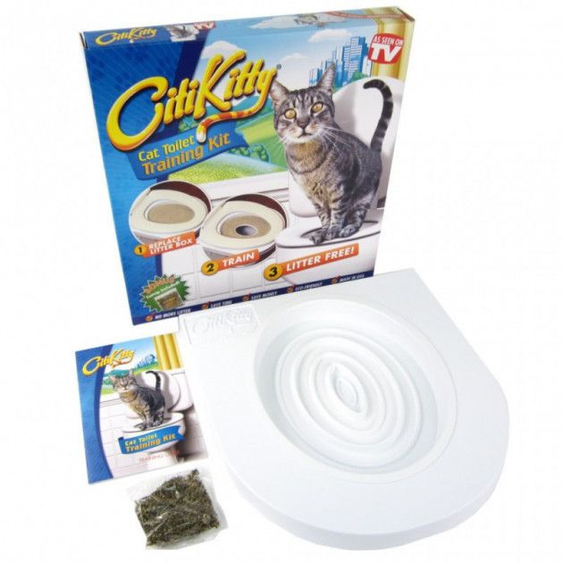 Набор для приучения кошек к туалету CitiKitty Cat Toilet