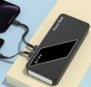 Повербанк Power Bank Viaking N9 50000mAh Black,портативное зарядное устройство с индикатором, фонариком, 2xUSB, MicroUSB, Type-C, Lightning