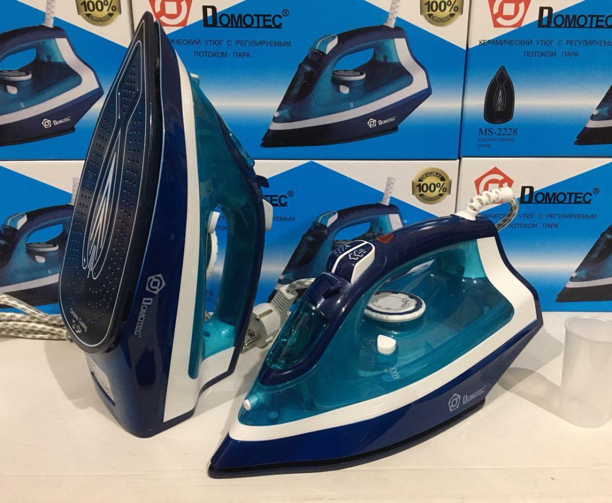 Утюг Domotec MS-2228 керамическая подошва.
