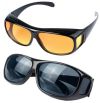 Автомобильные очки антибликовые HD Vision Glasses 2 в 1, очки для водителей день ночь