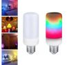 Лампа LED Flame Bulb RGB с эффектом пламени огня E27 интерьерная, Светодиодная лампочка с имитацией эффекта пламени огня