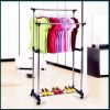 Телескопическая стойка вешалка для одежды Double Pole Clothes Horse 172 см