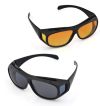 Автомобильные очки антибликовые HD Vision Glasses 2 в 1, очки для водителей день ночь
