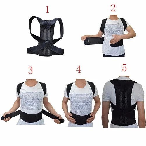Ортопедический корректор осанки Back Pain Need Help, Грудопоясничный корсет, Корсет для спины и осанки