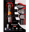 Машинка для стрижки Kemei KM 580-A 7 в 1 Аккумулятор, сменные насадки